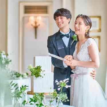 アーセンティア迎賓館(浜松)/テイクアンドギヴ・ニーズウェディング オリジナルケーキで盛り上がろう