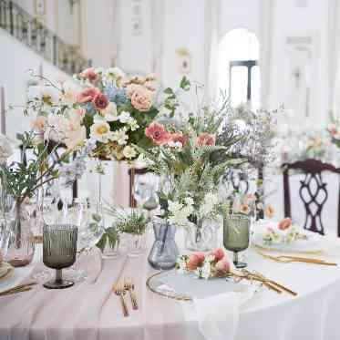 アーセンティア迎賓館(静岡)/テイクアンドギヴ・ニーズウェディング かわいい×ナチュラルも人気