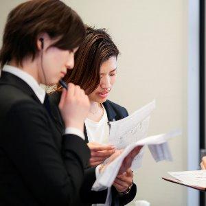 ベイサイド迎賓館(静岡)/テイクアンドギヴ・ニーズウェディング 当日のスタッフミーティング