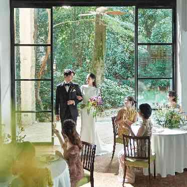 ザ ナンザン ハウス(THE NANZAN HOUSE NAGOYA) プライベート感溢れるガーデンをバックにアットホームな披露宴が叶います