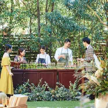 ザ ナンザン ハウス(THE NANZAN HOUSE NAGOYA) 開放感のあるガーデンで自由に楽しむビュッフェ