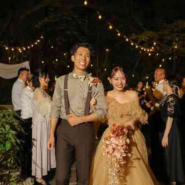 ザ ナンザン ハウス(THE NANZAN HOUSE NAGOYA) 夜のガーデンでおふたりもゲストも楽しめる自由度の高い演出をご提案