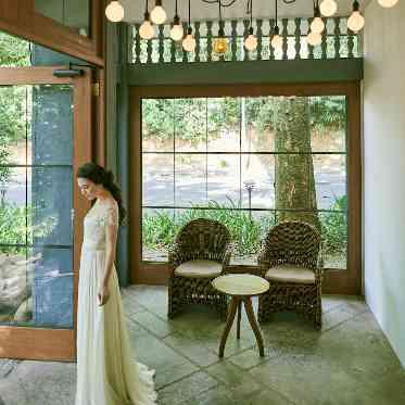 ザ ナンザン ハウス(THE NANZAN HOUSE NAGOYA) リゾート地の邸宅のような会場入り口