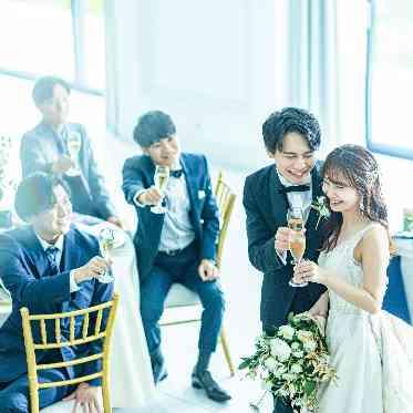 St.Filer OKAZAKI(サンフィレール岡崎) 憧れが詰まった、上品で透明感のあるメインのパーティ会場