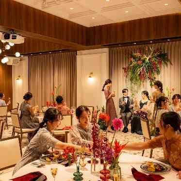 アットホームな空間でのパーティー