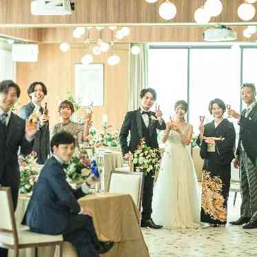 St.Filer OKAZAKI(サンフィレール岡崎) テーブルの配置も円卓、流しテーブルなど自由に