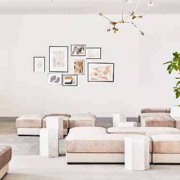 St.Filer OKAZAKI(サンフィレール岡崎) 挙式前のお時間をゆったりとお過ごしいただくために、広々としたラウンジをご用意