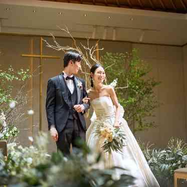 ウェスティンホテル横浜 フラワーシャワーで温かい祝福に包まれます