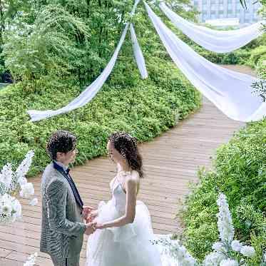ウェスティンホテル横浜 ラグジュアリーホテルでも叶う*
ガーデンウエディング
