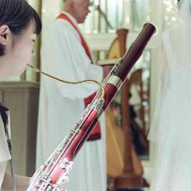 北山迎賓館/テイクアンドギヴ・ニーズウェディング セレモニー中は生演奏で厳かな雰囲気に