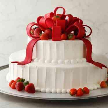 北山迎賓館/テイクアンドギヴ・ニーズウェディング ウエディングケーキはオリジナルのアレンジも可能