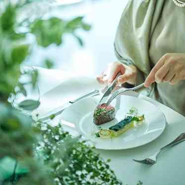 ニーズ京都北山 by T&G WEDDING(旧 北山迎賓館) 熱々のお料理は熱々のうちにご提供
