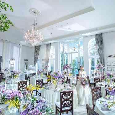 ベイサイド迎賓館(神戸)/テイクアンドギヴ・ニーズウェディング 装飾次第で披露宴会場も自由に