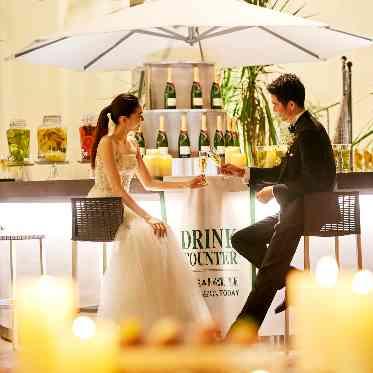 ベイサイド迎賓館(神戸)/テイクアンドギヴ・ニーズウェディング ナイトウエディングで乾杯