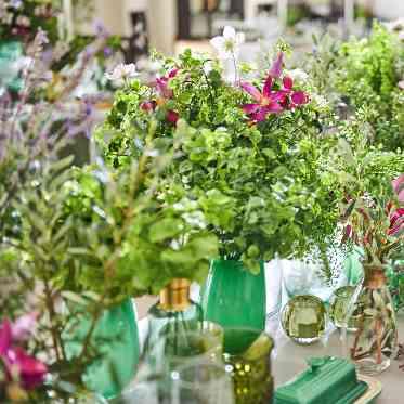 アーヴェリール迎賓館(姫路)/テイクアンドギヴ・ニーズウェディング ナチュラルグリーンに合わせて