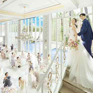 ララシャンスHIROSHIMA迎賓館 階段からの入場もできる