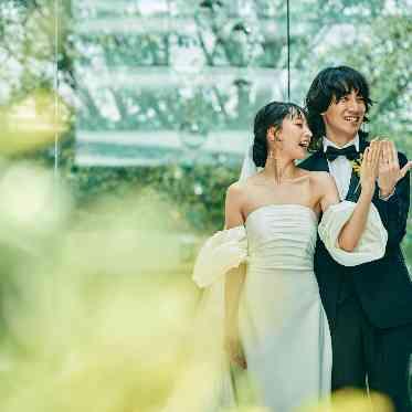 アクアテラス迎賓館(大津)/テイクアンドギヴ・ニーズウェディング 緑溢れる水上チャペル