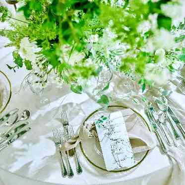 テーブルコーディネートも自由に!