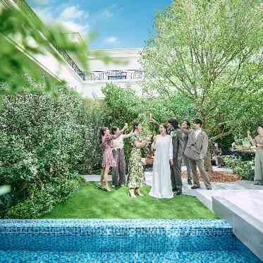 AQUA GARDEN TERRACE(アクアガーデンテラス)/テイクアンドギヴ・ニーズウェディング ゲストと過ごすガーデンパーティー