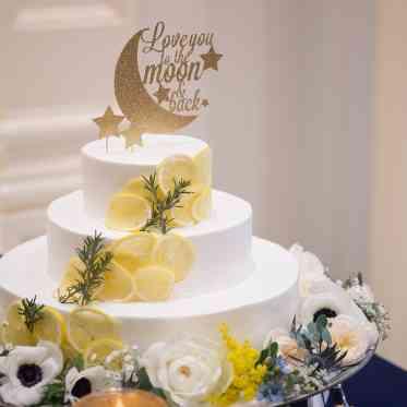 AQUA GARDEN TERRACE(アクアガーデンテラス)/テイクアンドギヴ・ニーズウェディング ケーキトッパーにもこだわって