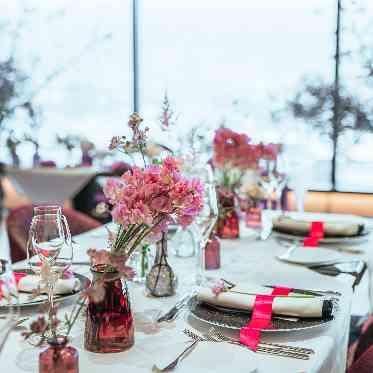 フォションホテル京都 フローリストがおふたりだけのコーディネートを実現いたします