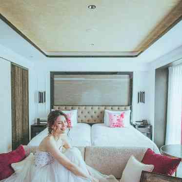 フォションホテル京都 客室をおふたりのお控室としてもご利用いただけます