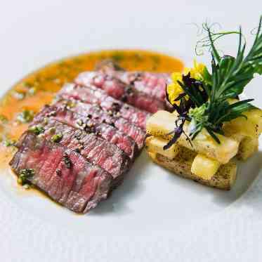 フォションホテル京都 盛り付け、演出も自由自在