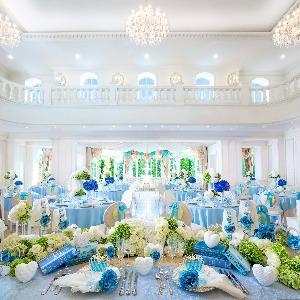 ア・ラ・モードパレ&ザ・リゾート おとぎ話のプリンセスなどをテーマに会場をコーディネートするのが人気
