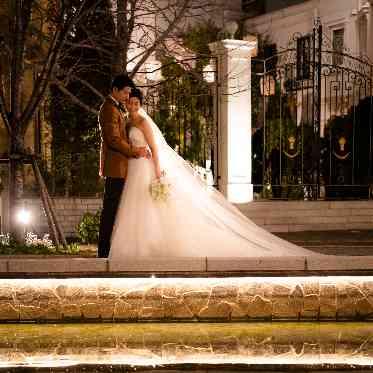 ア・ラ・モードパレ&ザ・リゾート 会場近隣では、映画のような一枚を