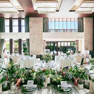 ア・ラ・モードパレ＆ザ・リゾート 会場全体を貸切にして自由に演出可能