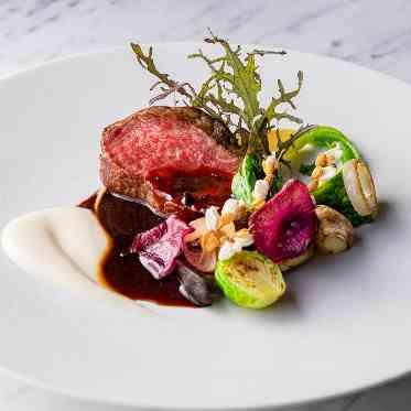 ア・ラ・モードパレ&ザ・リゾート 付け合わせのお野菜もこだわって選別