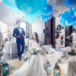 ラグナヴェール プレミア 貸切ロビーはオリジナル装飾も可能。ウェルカムパーティやサプライズ演出もおすすめ