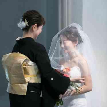 花嫁仕上げはお母さまに