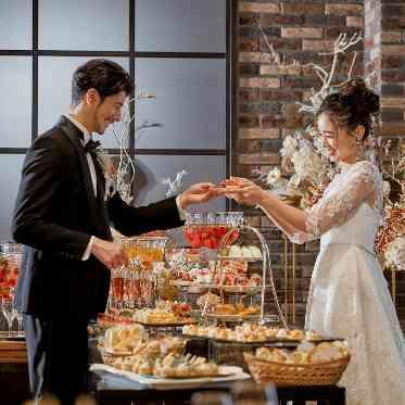 ル・リアン大阪(ベルクラシック空港) こだわりのデザートでゲストへのおもてなし