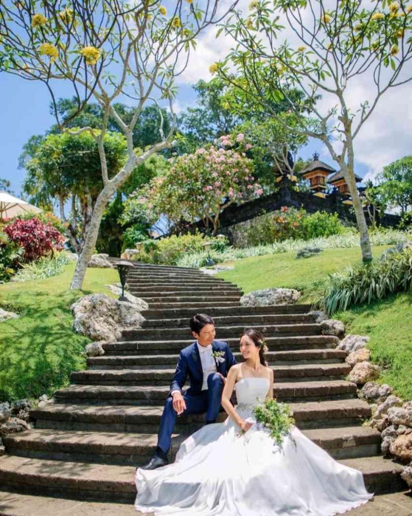 フォーシーズンズ リゾート バリ アット ジンバランベイ ギリジンバラン ガーデンウェディング / ワタベウェディング 挙式会場