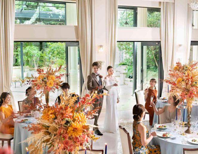 アイネスヴィラノッツェ大阪●クラウディアホールディングス 披露宴会場