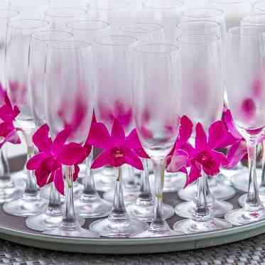 アイネスヴィラノッツェ大阪●クラウディアホールディングス 【センスよく、わたしらしく】ウエディングパーティらしく華やかに