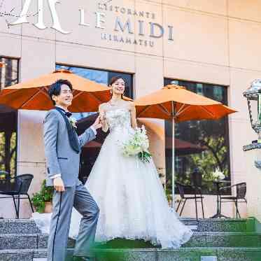 ル・ミディ ひらまつ 地中海のリゾートをイメージ