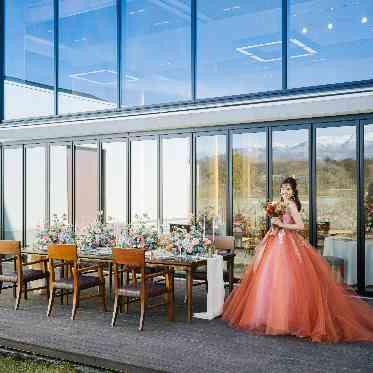 Belle la Coeur(ベル ラ クール) テラスでのパーティも◎。プランナーにイメージを伝えて