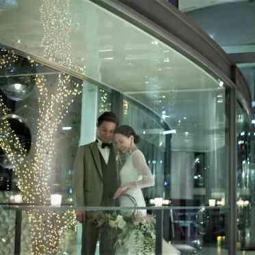 幻想的なナイトウエディング