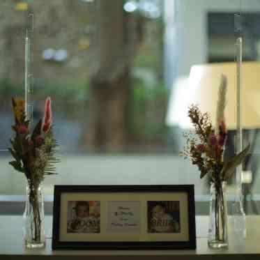 受付のコーディネート