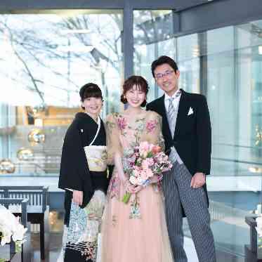 特別な1日には両親とも特別な時間を