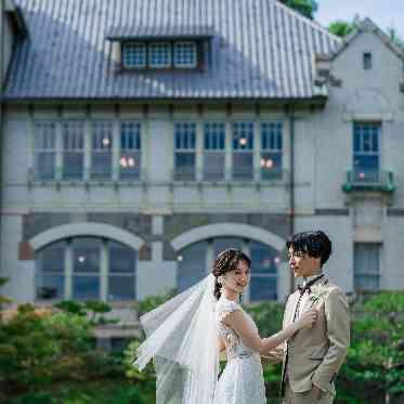 神戸迎賓館 旧西尾邸 神戸を代表する西洋館を背景に印象的なウエディング