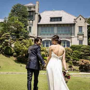 神戸迎賓館 旧西尾邸 イングリッシュガーデンでのショット