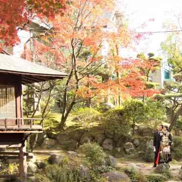 神戸迎賓館　旧西尾邸 人気の紅葉シーズン
