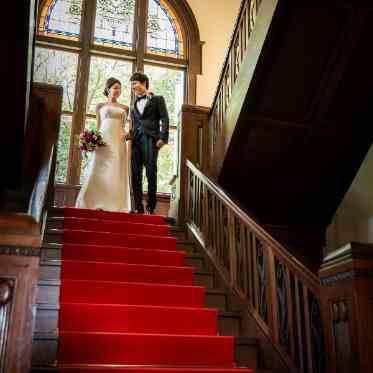 神戸迎賓館 旧西尾邸 寛ぎの待合スペースも当時の設えが残る