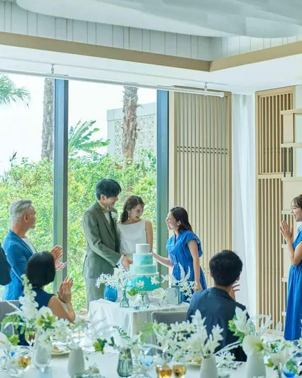 宮古島チャペル 披露宴会場の写真1