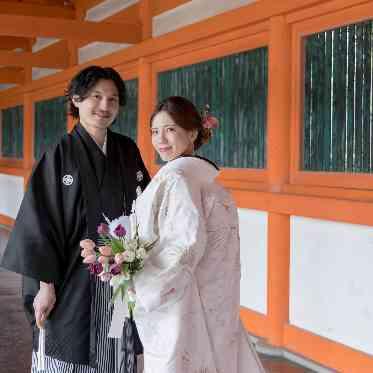 FUNATSURU KYOTO KAMOGAWA RESORT(鮒鶴京都鴨川リゾート) 式後にもゆったり撮影が楽しめる