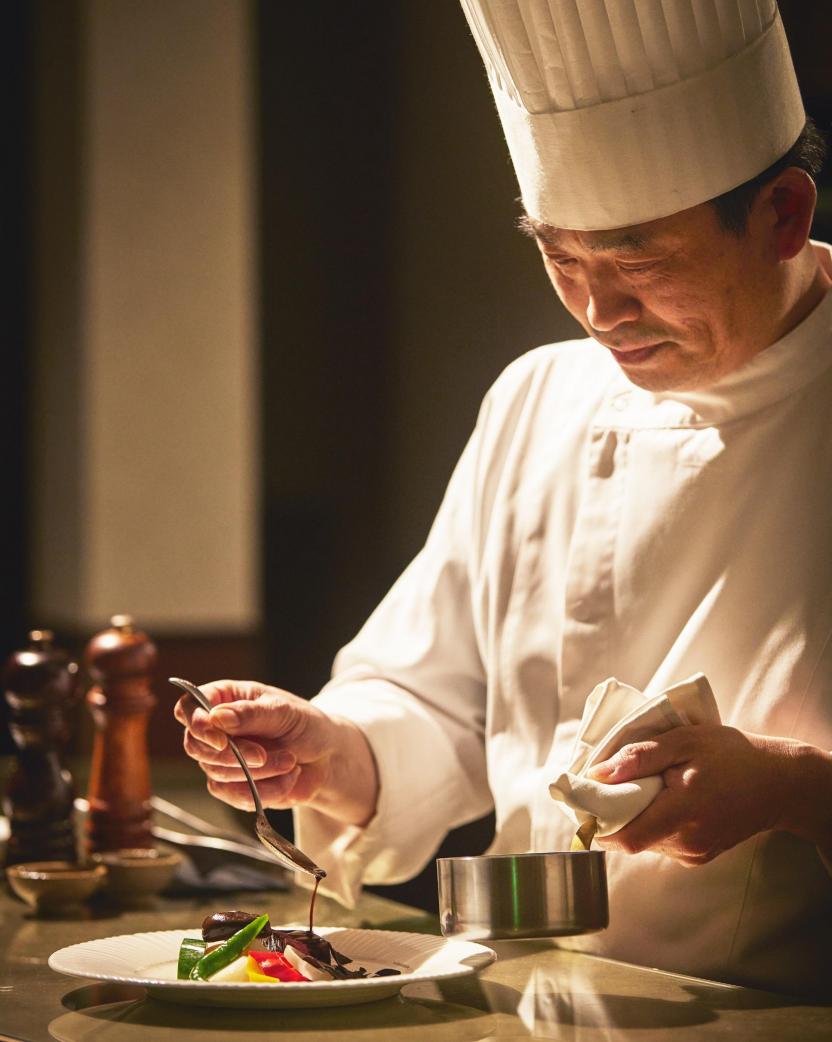 FUNATSURU KYOTO KAMOGAWA RESORT（鮒鶴京都鴨川リゾート） 料理