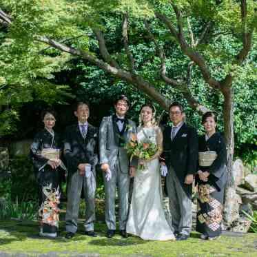 THE SODOH HIGASHIYAMA KYOTO（ザ ソウドウ 東山京都）  緑溢れる中で家族写真も